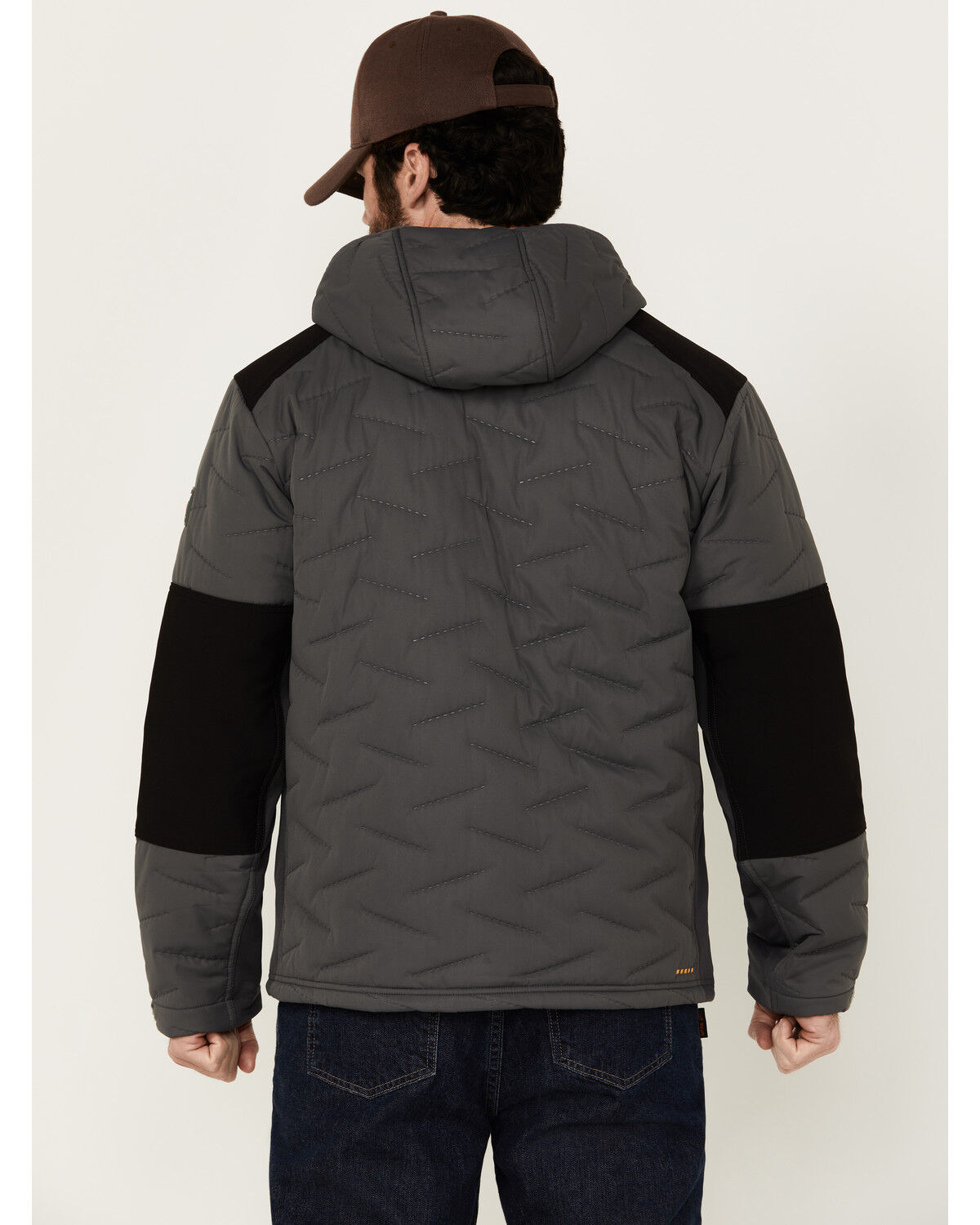 Image #4 - Ariat Men's Rebar Winter Cloud 9 Water Resistant Insulated Jacket, Grey, hi-res