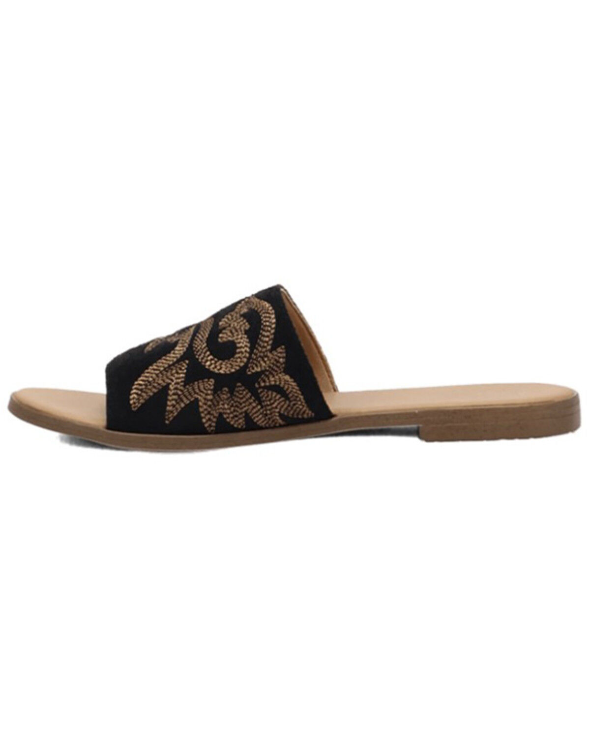 Image #3 - Dingo Women's Lasso Sandals, Black, hi-res