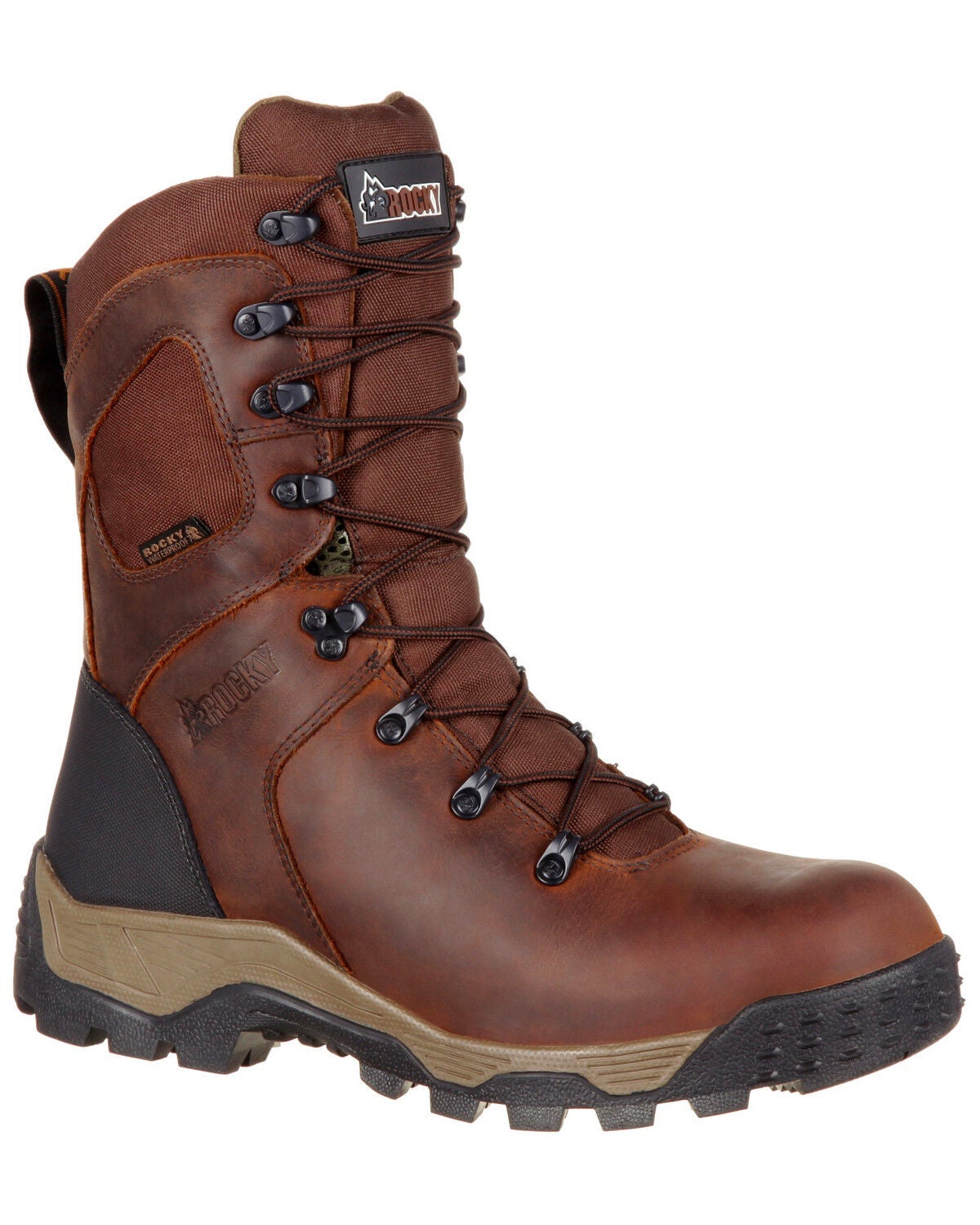 Image #1 - Rocky Men's Sport Pro Waterproof Outdoor Boots - Round Toe, , hi-res
