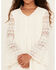 Image #3 - Shyanne Girls' Lace Long Sleeve Button-Down Mini Dress, Off White, hi-res