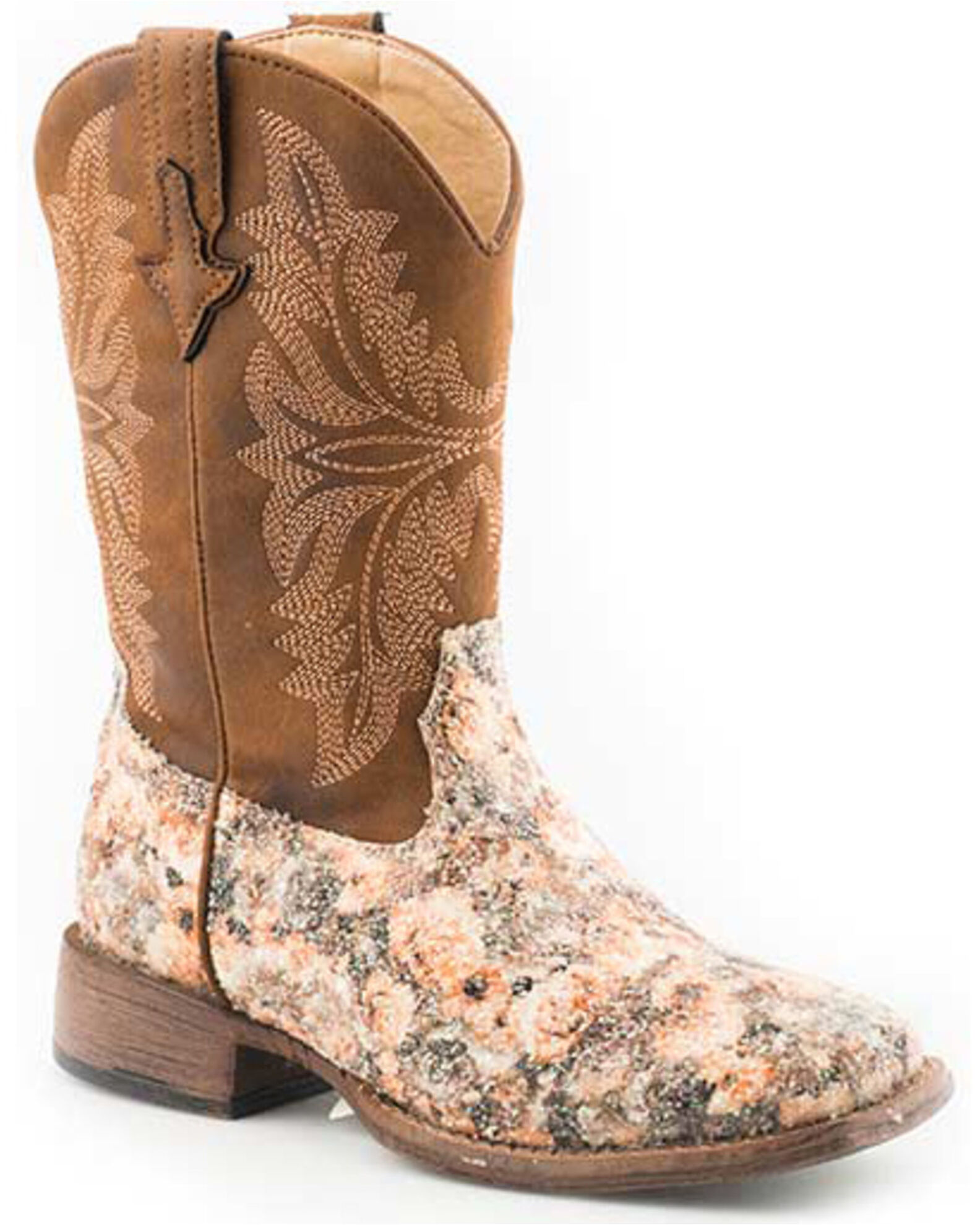 Roper Girls Claire Western Boots Square Toe Country Outfitter