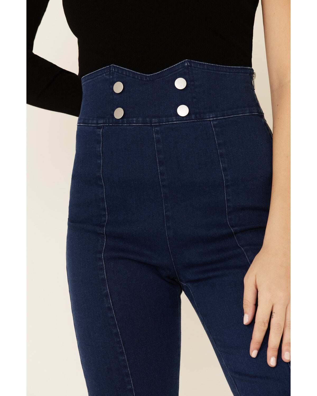 Rise Flare Jeans 