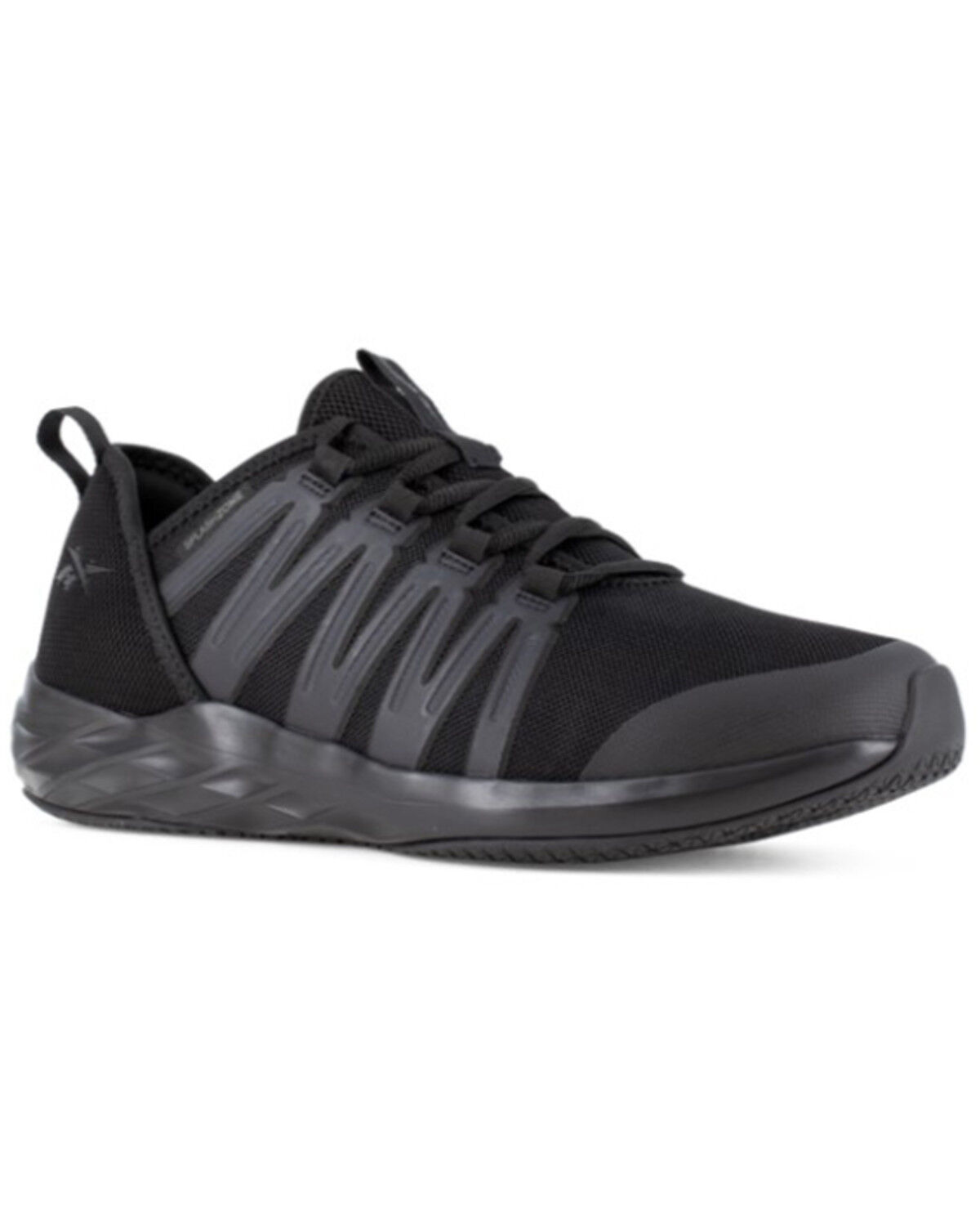 Image #1 - Reebok Men's Astroride Athletic Work Shoes - Soft Toe, Black, hi-res
