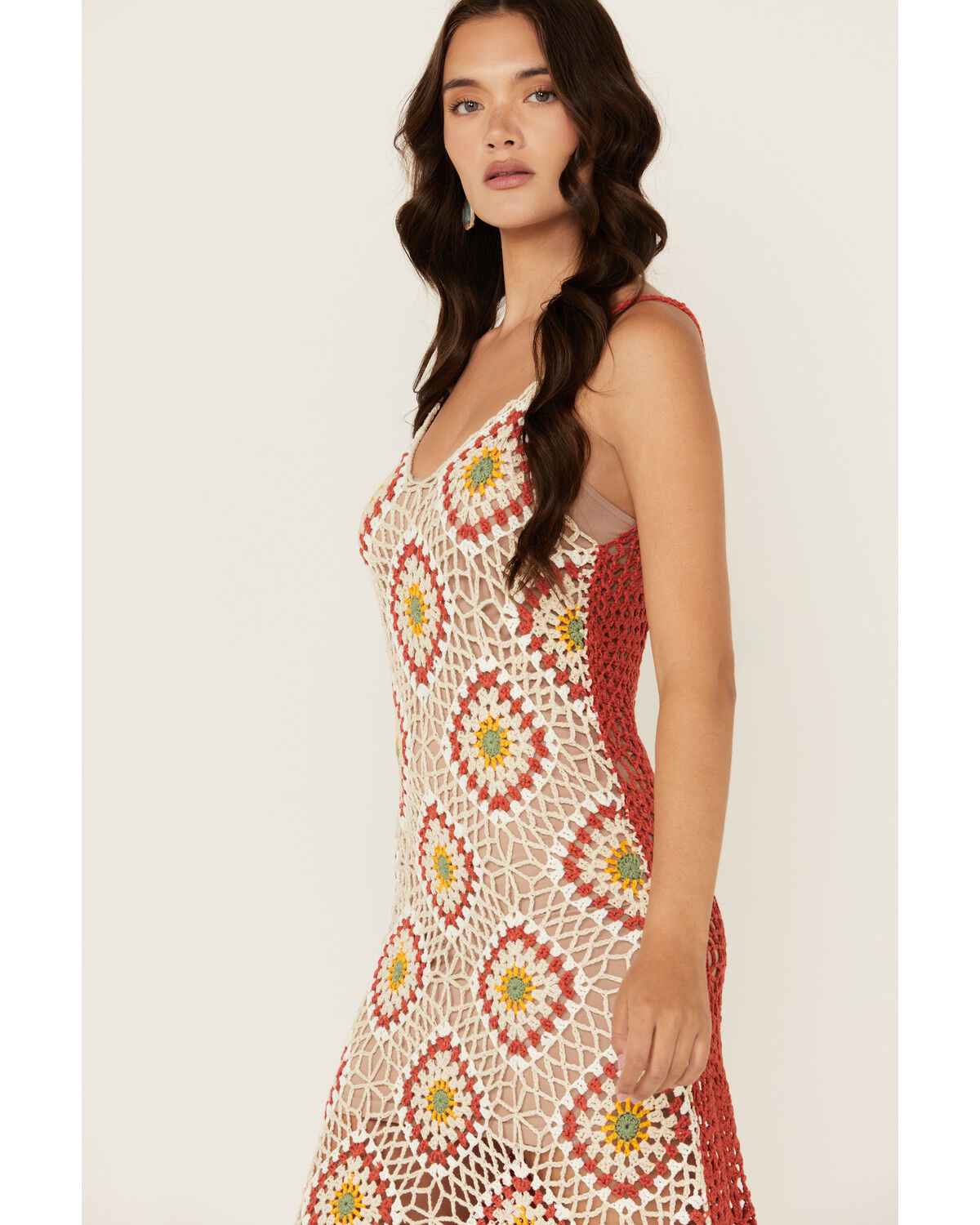 Image #2 - Miss Me Women's Crochet Mini Dress, , hi-res