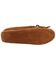 Image #2 - Women's Minnetonka Kilty Suede Softsole Moccasins, Brown, hi-res