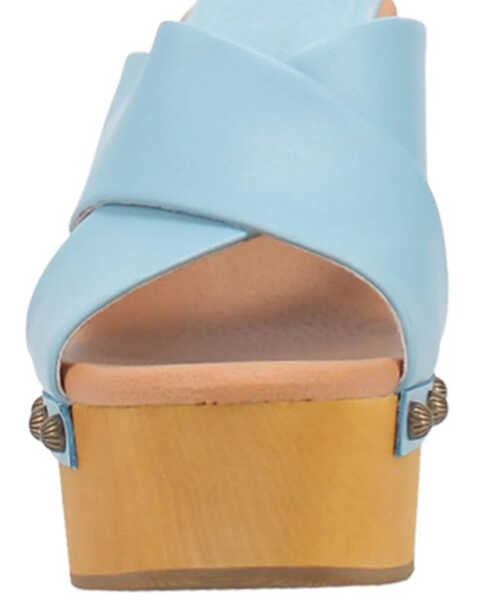 Image #4 - Dingo Women's Driftwood Sandals , Blue, hi-res