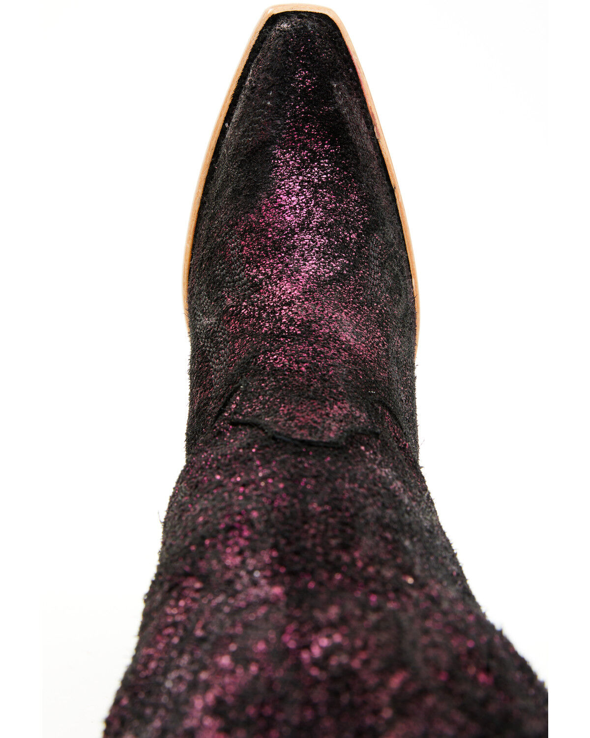 Image #6 - Corral Women's Metallic Tall Western Boots - Snip Toe, Black/purple, hi-res