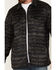 Image #3 - Ariat Men's Cladwell Southwestern Print Shirt Jacket, Charcoal, hi-res