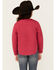 Image #4 - Cotton & Rye Girls' Horse Applique Round Bottom Sweater, Pink, hi-res