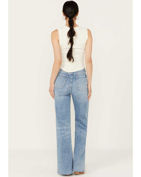 Image #3 - 7 For All Mankind Women's Medium Wash Bailly Ultra High Rise Jo Trousers, Medium Wash, hi-res