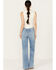 Image #3 - 7 For All Mankind Women's Medium Wash Bailly Ultra High Rise Jo Trousers, Medium Wash, hi-res