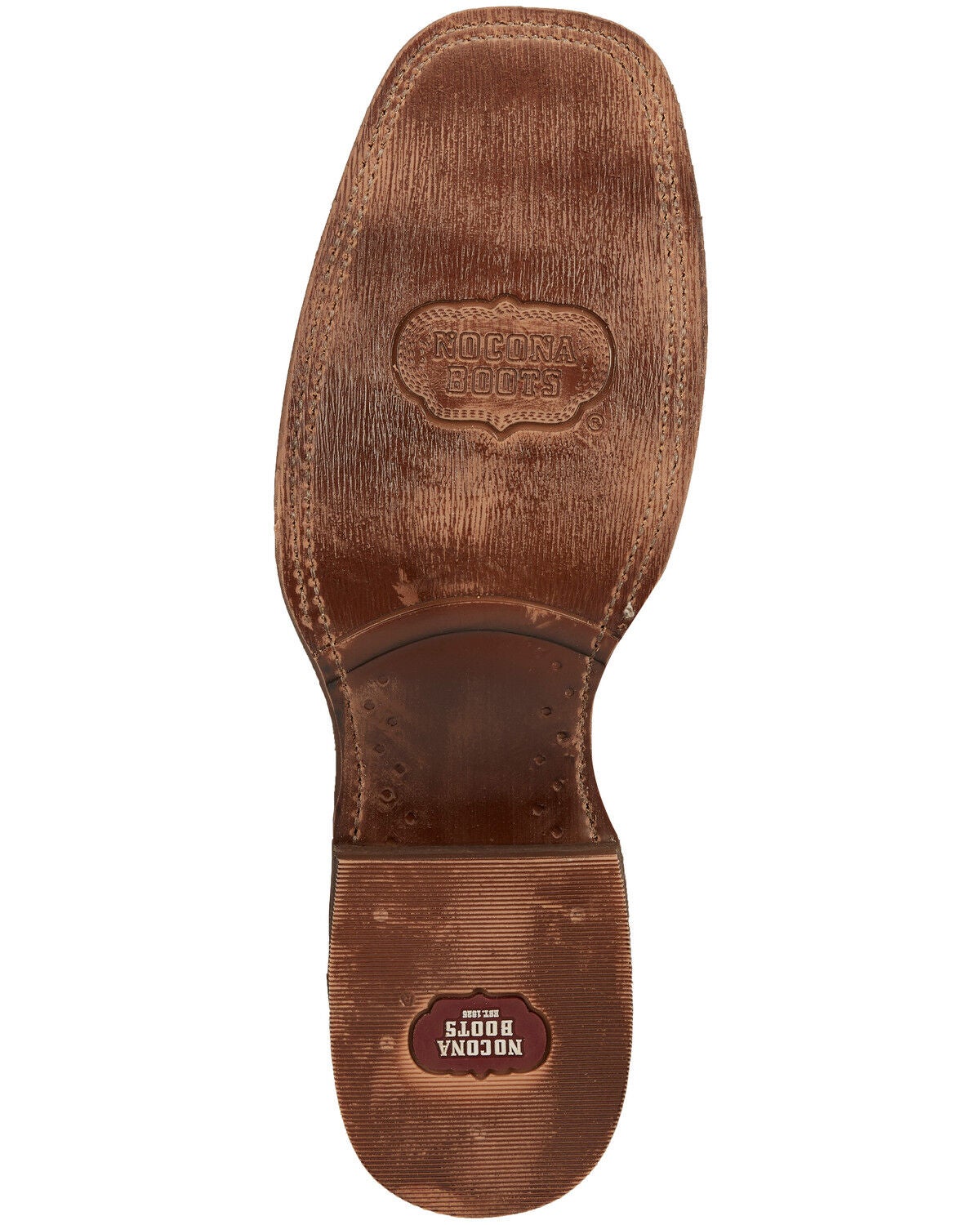 Image #7 - Nocona Men's Bryce Maple Western Boots - Broad Square Toe, , hi-res