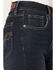 Image #2 - Rock & Roll Denim Women's Dark Wash High Rise Sculpted Trouser Stretch Denim Jeans, Dark Wash, hi-res