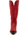 Image #4 - Dan Post Women's Rebeca Western Tall Boot - Snip Toe, Red, hi-res