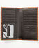Image #2 - Cody James Men's Grady Faux Ostrich Rodeo Wallet, Brown, hi-res