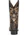Image #5 - Corral Women's Embroidered & Studded Distressed Tall Western Boots - Square Toe, Black/tan, hi-res