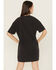 Image #4 - Rock & Roll Denim Women's Wild West Short Sleeve Mini Graphic T-Shirt Dress, Black, hi-res