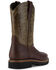 Image #5 - US Boot Men's Waterproof Pull-On Work Boots - Steel Toe, Brown, hi-res