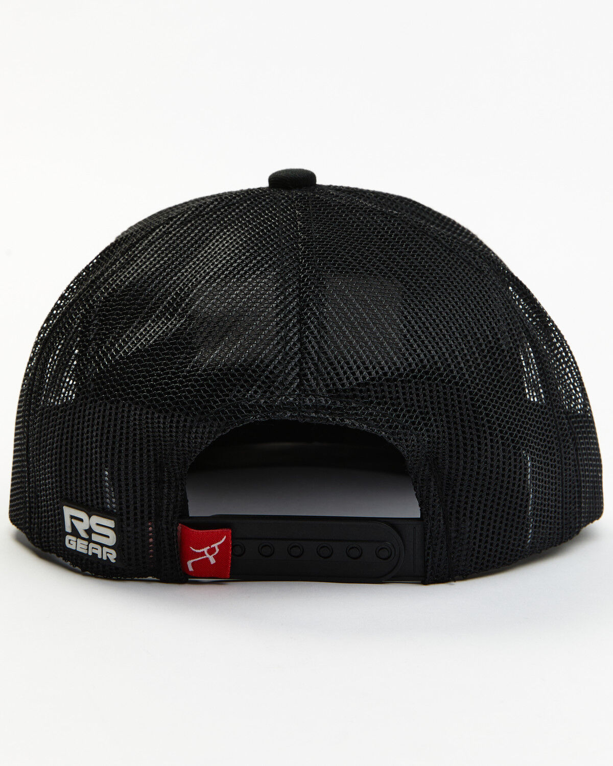 Image #3 - RopeSmart Men's Southwestern Rec Patch Mesh-Back Black Ball Cap, Black, hi-res