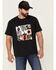 Image #1 - Wrangler X Fender Men's Archives Vintage Graphic T-Shirt, Black, hi-res
