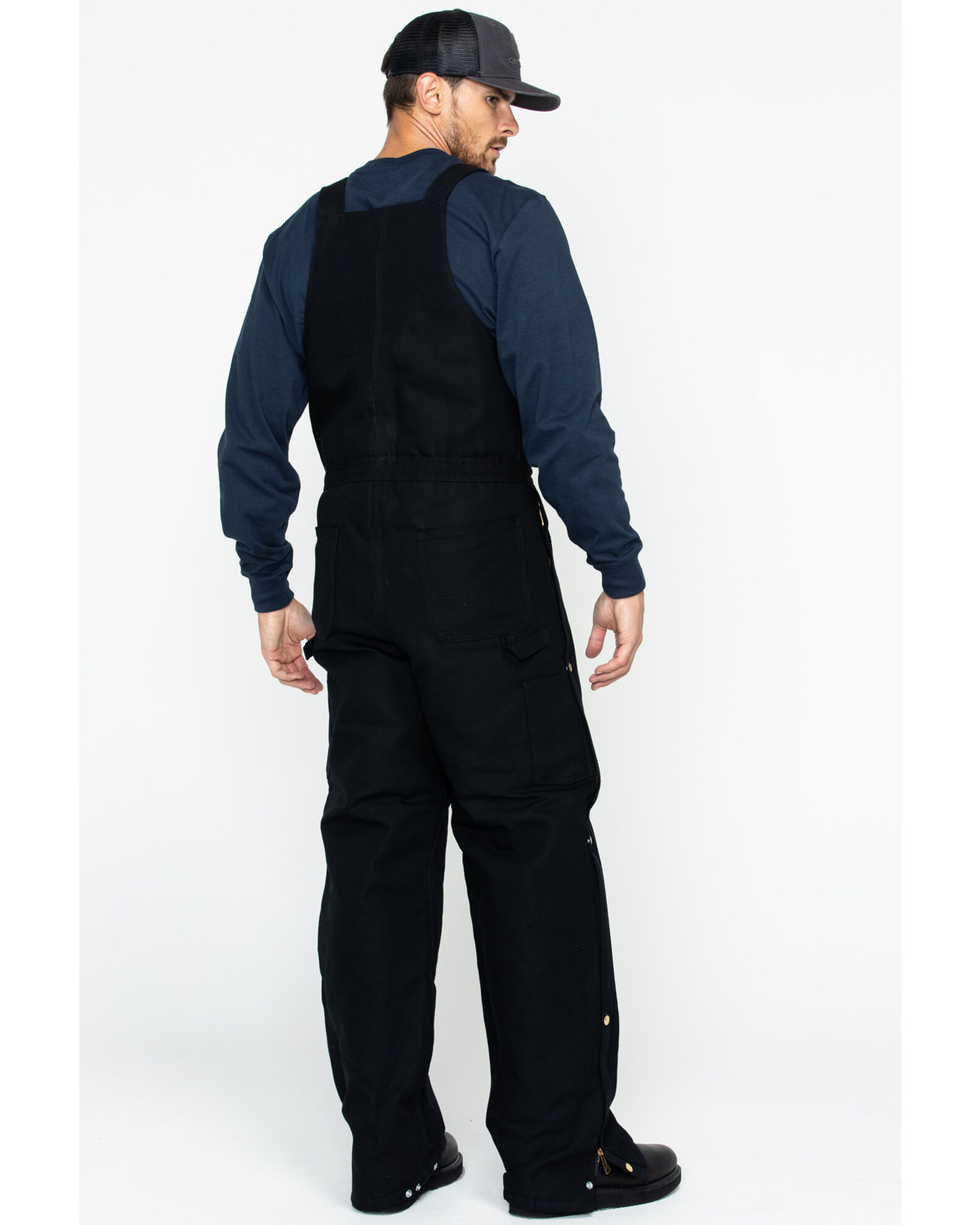 Carhartt Men s Zip to Waist Bib Work Overalls Country Outfitter