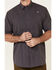Image #3 - Ariat Men's Charcoal VentTek Solid Short Sleeve Button Western Shirt - Big , Charcoal, hi-res