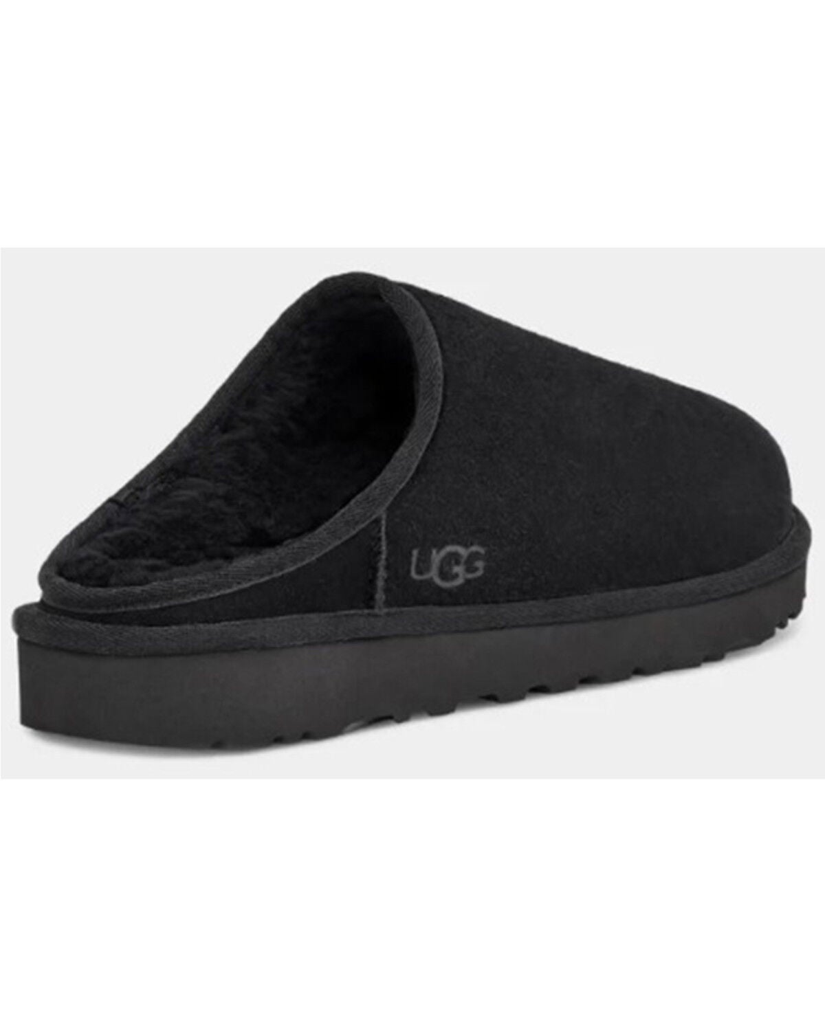 Image #4 - UGG Men's Classic Slip-On Slippers, Black, hi-res