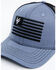 Image #2 - Hawx Men's Logo American Flag Ball Cap, Blue, hi-res