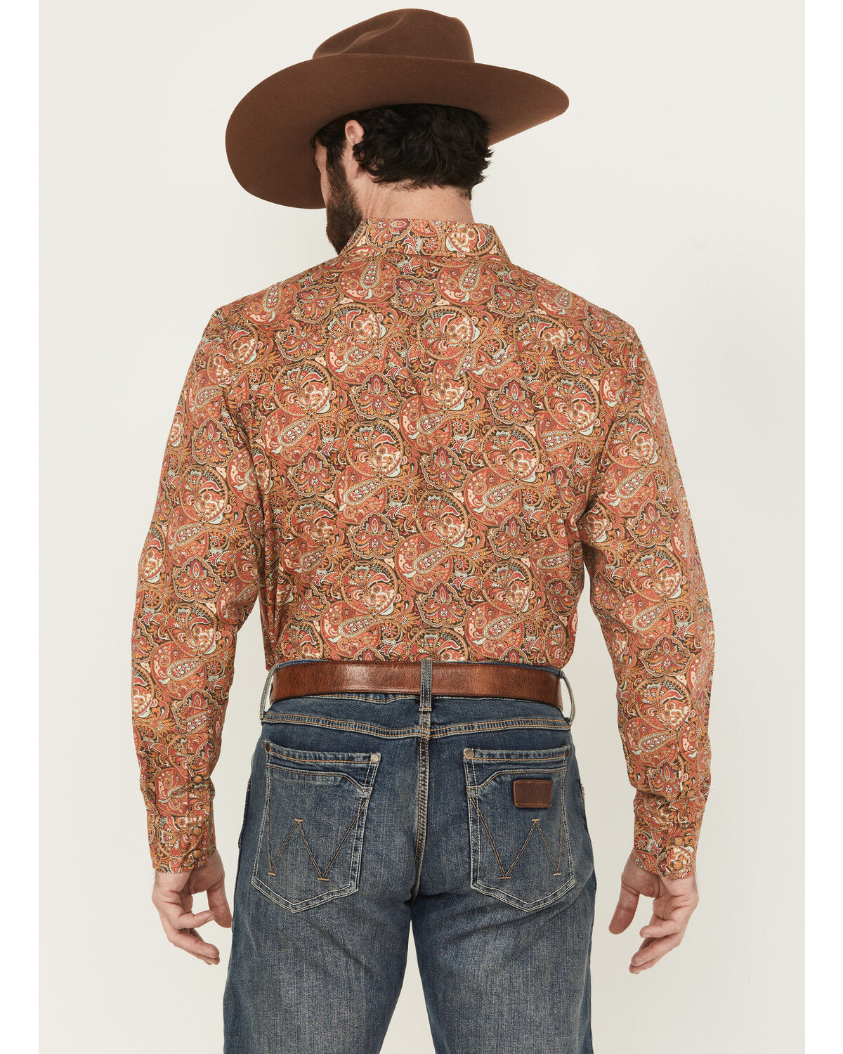 Image #4 - Gibson Trading Co Men's Wild Fire Medallion Print Long Sleeve, Multi, hi-res
