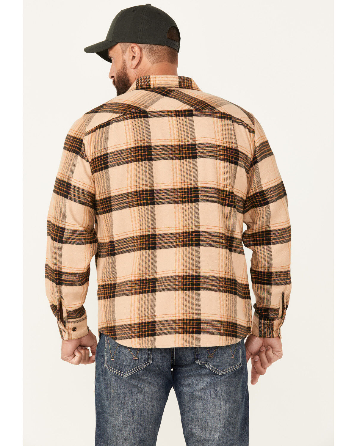 Image #4 - Brixton Men's Bowery Plaid Print Long Sleeve Button-Down Flannel Shirt, , hi-res