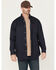 Image #1 - Ariat Men's FR Lever Printed Long Sleeve Button-Down Work Shirt, Navy, hi-res
