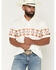 Image #1 - RANK 45&reg; Men's Josey Southwestern Border Short Sleeve Button-Down Polo Shirt, Cream, hi-res