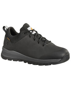 Carhartt Men's Outdoor Black Alloy Toe Lace-Up Work Shoe , Black, hi-res