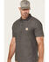 Image #2 - Carhartt Men's Loose Fit Midweight Short Sleeve Button-Down Polo Shirt, Heather Grey, hi-res