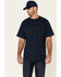 Image #1 - Hawx Men's Solid Navy Forge Short Sleeve Work Pocket T-Shirt - Big, Navy, hi-res