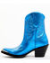 Image #3 - Idyllwind Women's Wheels Metallic Leather Booties - Round Toe, Royal Blue, hi-res