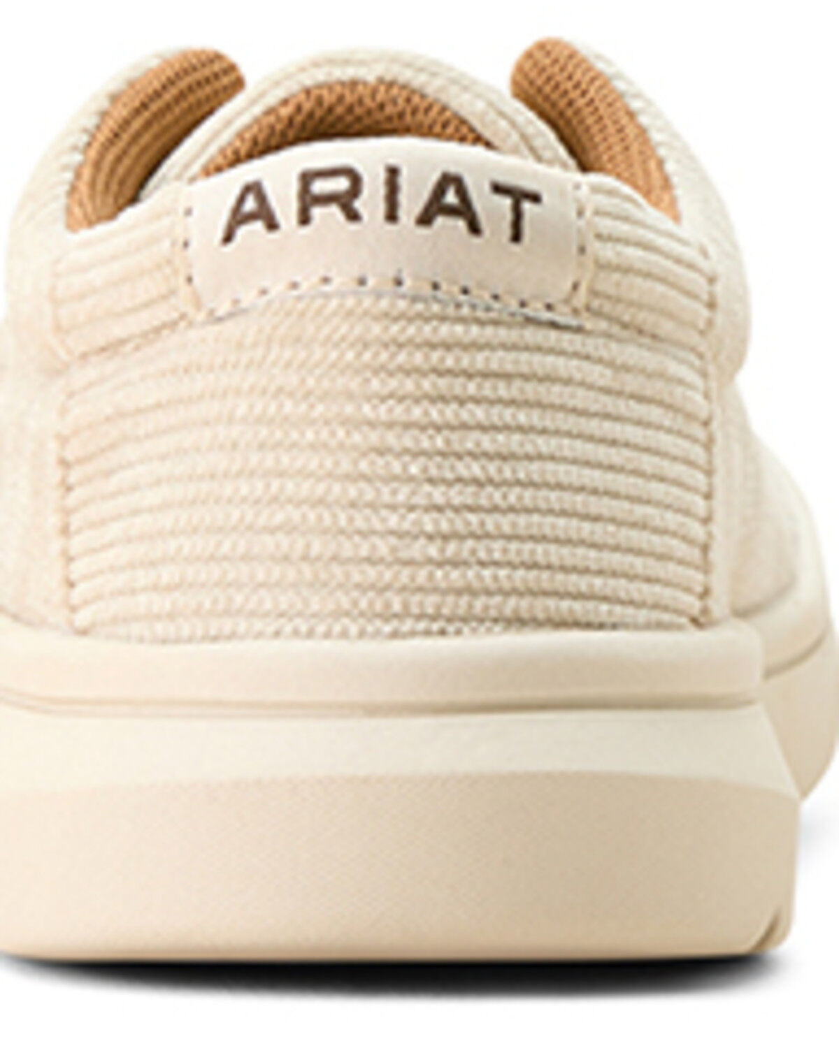 Image #3 - Ariat Boys' Corduroy Hilo Casual Shoes - Moc Toe, White, hi-res
