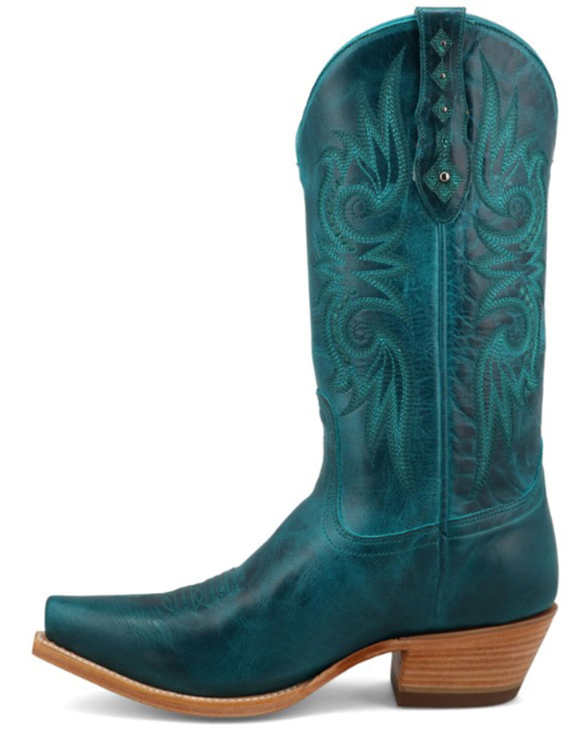 Image #3 - Black Star Women's Paradise Western Boots - Snip Toe, Blue, hi-res