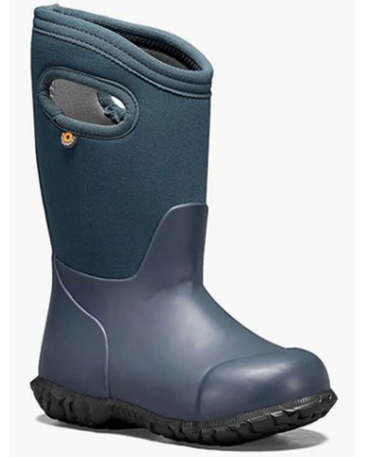 Image #1 - Bogs Boy's York Rain Boots - Round Toe, Navy, hi-res