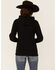 Image #3 - Ariat Women's Black R.E.A.L Mexico Embroidered Logo Pullover Hoodie , Black, hi-res