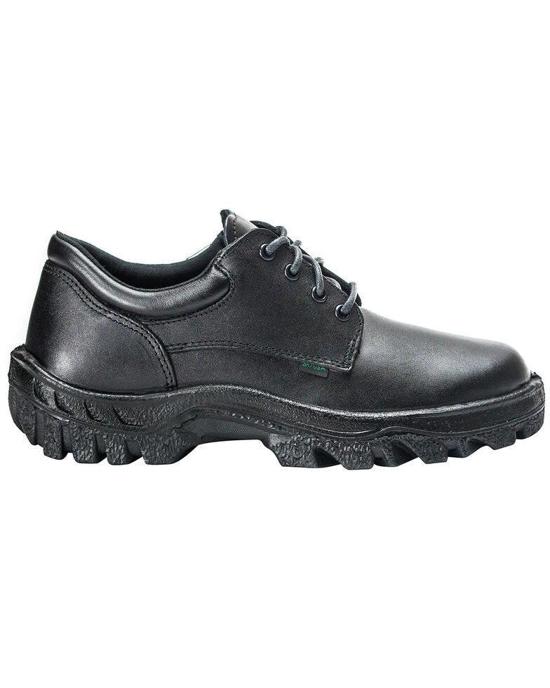 Rocky Men's TMC Oxford Shoes - USPS Approved, Black, hi-res