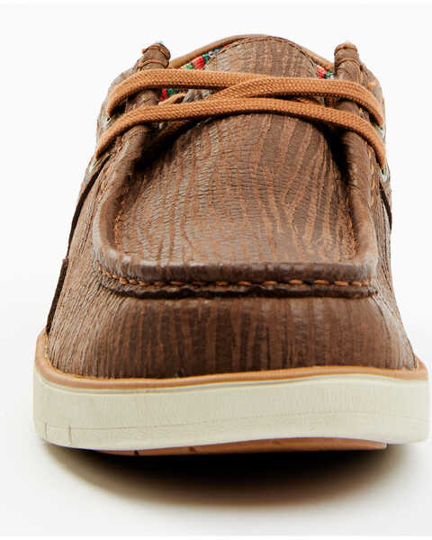 RANK 45 Men's Griffin Casual Shoes - Moc Toe , Chocolate, hi-res