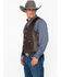 Outback Trading Co. Men's Wynard Button Pocket Vest , Brown, hi-res