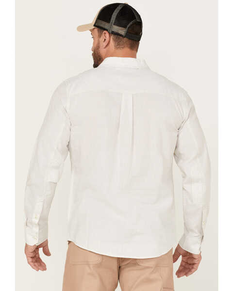 Image #4 - Brothers and Sons Men's Performance Solid Long Sleeve Button Down Western Shirt , Sand, hi-res