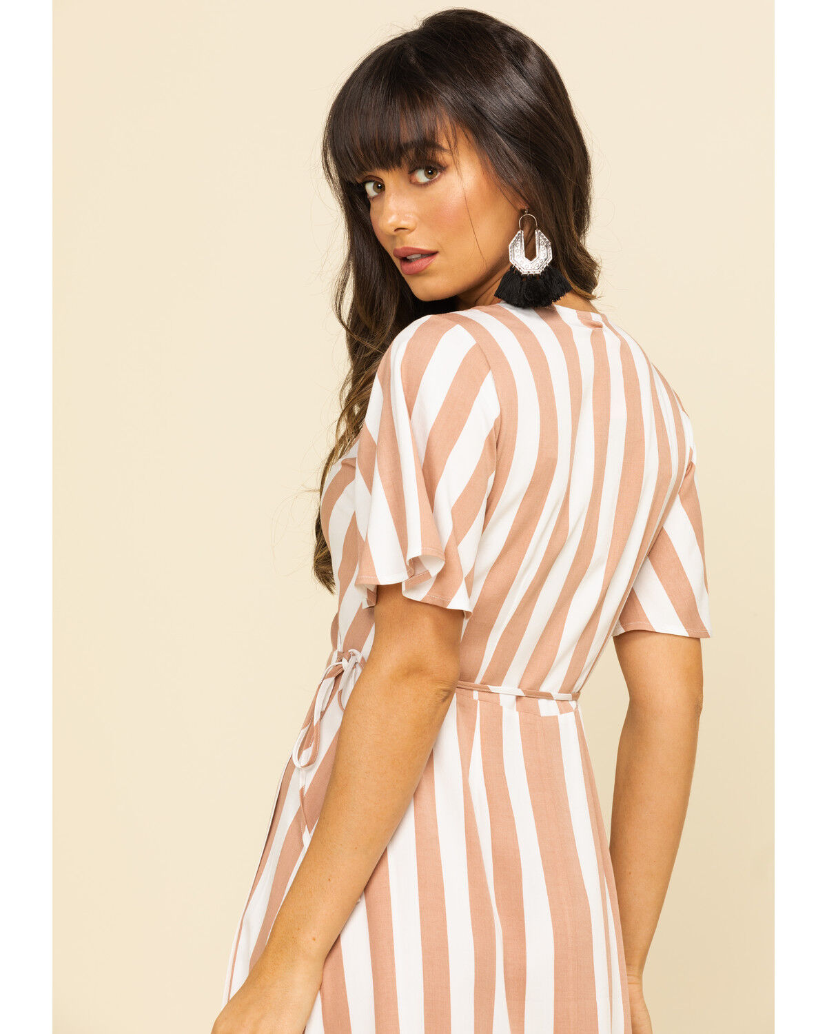 Image #5 - Rag Poets Women's Baja Beach Maxi Dress, Pink, hi-res