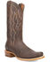 Image #1 - Dan Post Men's Oakwood Distressed Western Boots - Square Toe, Brown, hi-res