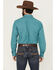 Image #4 - Ariat Men's Jordy Medallion Print Long Sleeve Button-Down Western Shirt, Turquoise, hi-res