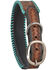 Image #3 - Myra Full Bloom Tooled Leather Dog Collar, , hi-res