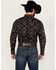 Image #4 - RANK 45&reg; Men's Hilsborrow Southwester Print Long Sleeve Button-Down Stretch Western Shirt, Dark Blue, hi-res
