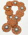 Image #2 - Shyanne Women's Juliette Embellished Concho Belt, Tan, hi-res